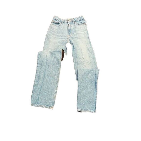 PacSun half blue half black jeans for women size 24x32 in good condition boyfrie - Picture 1 of 11